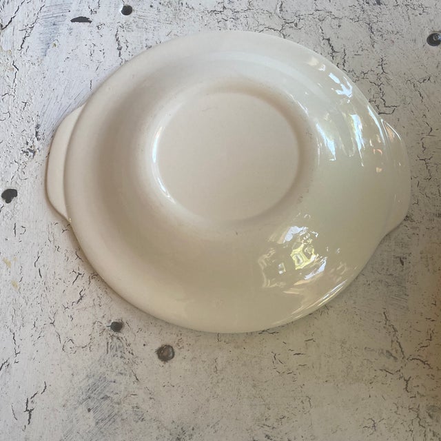 1960s Royal China Co Memory Lane Gravy Boat & Handled Under Plate For Sale - Image 10 of 11