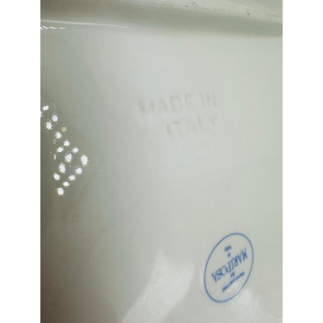 1970s Vintage Italian Ceramic Fish Platter For Sale - Image 5 of 9