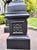 Large Antique Black Cast Iron Garden Urns on Pedestals, Pair, Circa 1900 For Sale - Image 17 of 18
