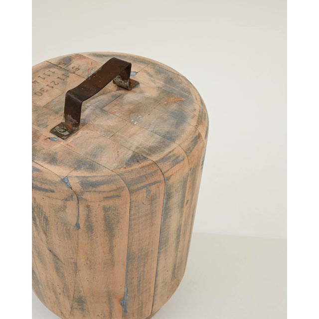 Behold the understated elegance of this 20th Century Czech Wooden Decoration, a piece that embodies the simplistic beauty...