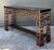 Vintage Lexington Fretwork Rattan Console Table For Sale - Image 9 of 12