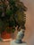 Contemporary Sculptural Ceramic Vase With Natural Stones, Handmade Pottery, One of a Kind Collectible Decor For Sale - Image 3 of 9