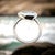 Natural Solitaire Aquamarine Ring 6.5 14k W Gold 1.60 TCW Certified For Sale - Image 9 of 12