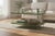 Handcrafted Satin Forest Hills Green Lacquered Two-Layer Coffee Table With Brass Bamboo Legs For Sale In New York - Image 6 of 6