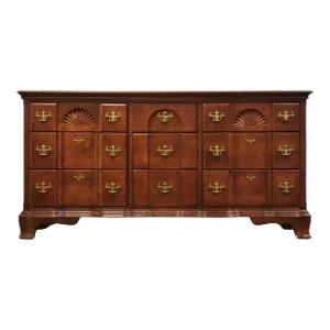 Universal Furniture Cherry Traditional Style 64" Triple Dresser 605-040