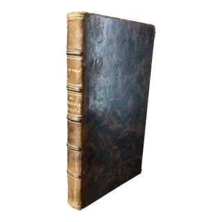 1920s Leather-Bound Book L De Vega El Comendador De Ocaña For Sale