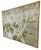 Green Massive Mid-Century Modern Lee Reynolds Botanical Oil Painting in Gold Gilt Faux Bamboo Wood Frame For Sale - Image 8 of 15