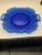 Mt. Pleasant Cobalt Blue Plate by Smith Glass For Sale In Washington DC - Image 6 of 6