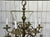 1930s Two-Tier 12-Light Dutch Brass Chandelier, 1930s For Sale - Image 5 of 18