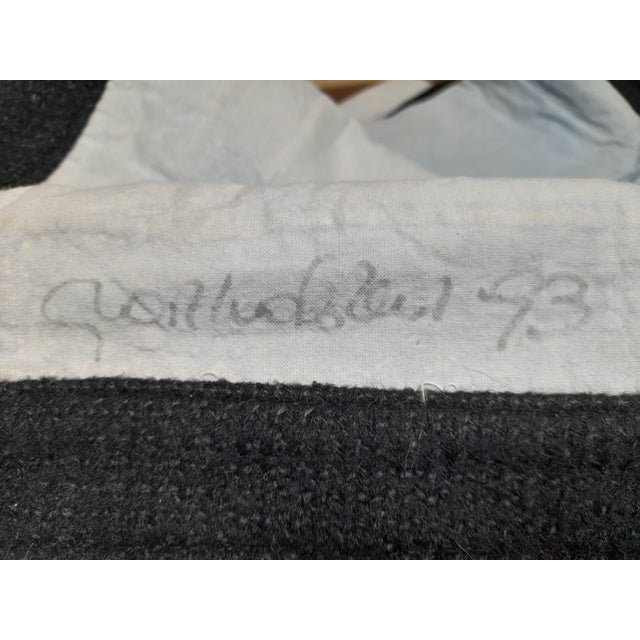 Blue Tapestry by Ottavio Missoni for Saporiti, Italy, 1993 For Sale - Image 8 of 9