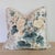 Lee Jofa Althea Cotton Chintz in Citron, with coordinating Schumacher ivory glazed linen back. Invisible zipper and...