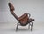 Swedish Pernilla Lounge Chair in Leather by Bruno Mathsson for Dux, 1970s For Sale - Image 12 of 18