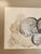 Mid- Century Modern L. Jaffe Signed "Seashells" Original Watercolor Painting - Signed For Sale - Image 4 of 13