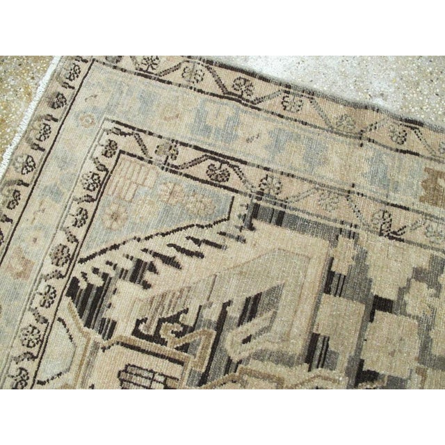 Textile Galerie Shabab Collection Early 20th Century Persian Malayer Runner For Sale - Image 7 of 9