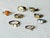 Metal Vintage Style Mini Charm Ring Collection, Mixed-Metal Costume Jewelry For Sale - Image 7 of 17