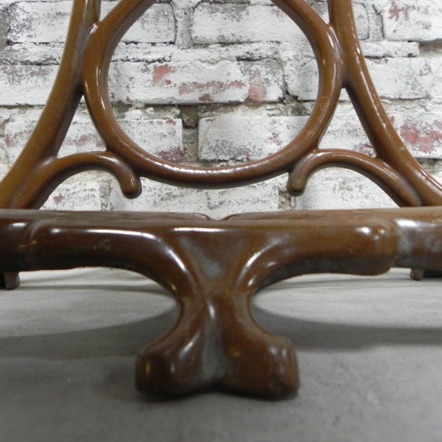 Art Nouveau Cast Iron Umbrella Stand from Fonderie Corneau Alfred, 1890s For Sale - Image 9 of 18