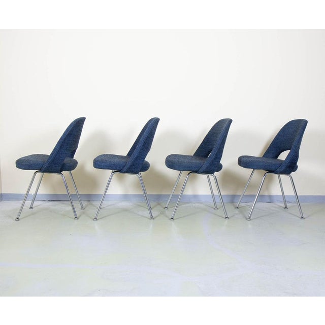 1970s Conference Chairs by Eero Saarinen for Knol, 1971, Set of 4 For Sale - Image 5 of 16
