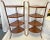 Mid Century Modern Cherry 4-Tier Corner Shelf For Sale - Image 11 of 12