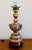 Vintage Asian Figural Brass Table Lamp With Milk Glass Globe Shade – Hollywood Regency Chinoiserie Lighting For Sale - Image 11 of 16