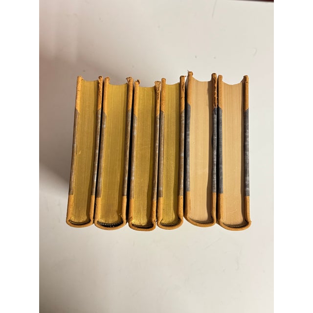 Set of 6 books to style on a bookshelf- this set runs approx. 6"W x 5"H.