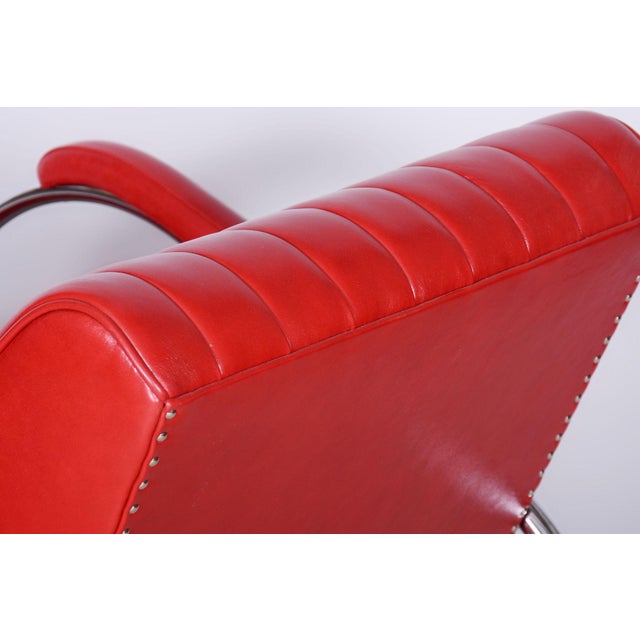 1930s Set of Bauhaus Armchairs by Hynek Gottwald, 1930s For Sale - Image 5 of 18