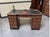 Antique Art Nouveau Desk with Bronze Decorations, 1900 For Sale - Image 3 of 13