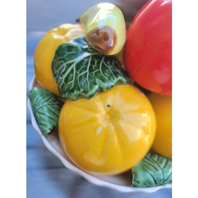 A beautiful ceramic Italian fruit bowl table decor. This is a wonderful piece to sit on top of your kitchen island or...