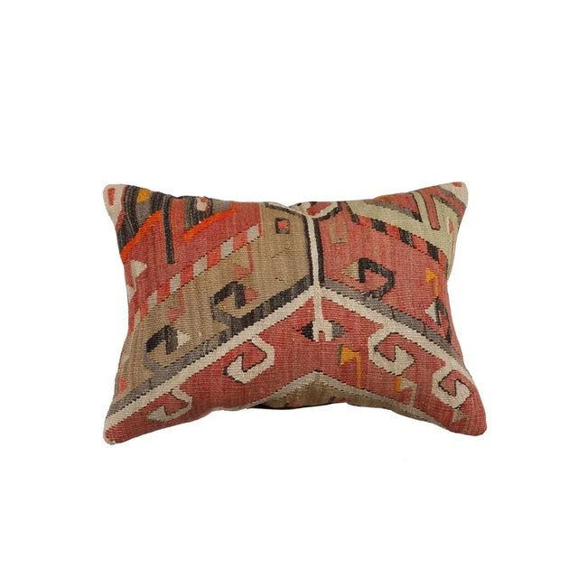 Handmade Kilim Rug Pillow Cover For Sale - Image 4 of 4