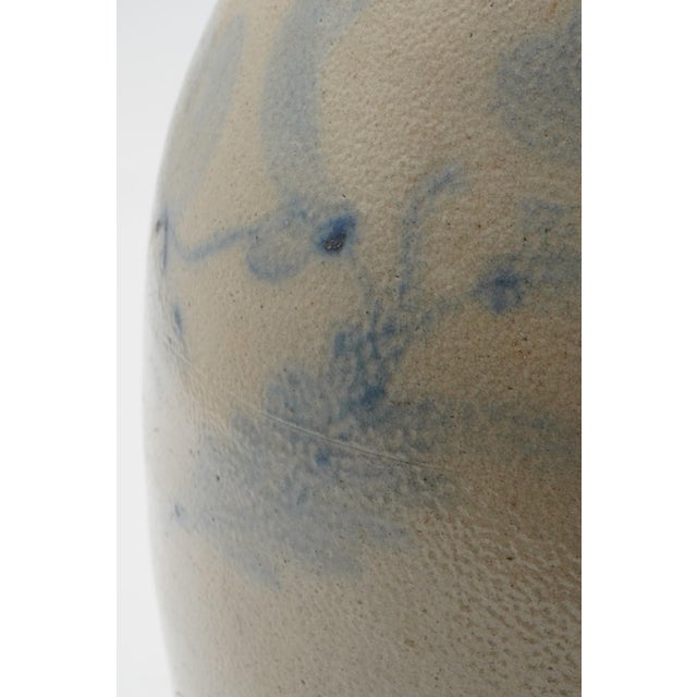 N. Clark Jr. 2 Gallon Blue Stoneware Jug W. Handle For Sale In Philadelphia - Image 6 of 12