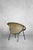 Mid-Century Modern German Earthy Green Suede Circle Balloon Chair by Lusch Erzeugnis for Lusch & Co., 1960s For Sale - Image 10 of 18