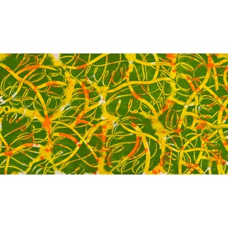 "Overcasting Green" by Michael DesRosiers Acrylic Paint on Paper (2025) For Sale