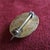Antique Gold Art Nouveau Oval Lady Lapel Pin With Bow For Sale - Image 10 of 11