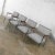 Wood Mid-Century Modern Industrial Style Chrome & Gray Armchairs by Steelcase Set of 4 For Sale - Image 7 of 13