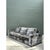 Vintage Monumental Swaim Velvet Sofa For Sale - Image 10 of 16