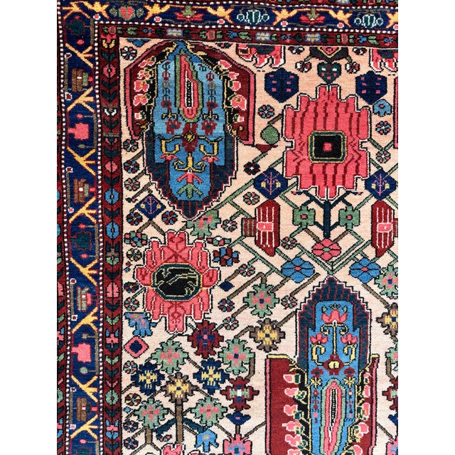 Antique Bakhtiar Rug in Wool, 1890s For Sale - Image 12 of 18