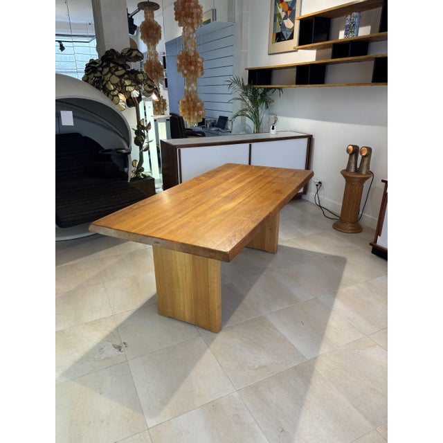 T14C Dining Table by Pierre Chapo, 1976, in Very Good conditions. Designed 1970 to 1979 I have official proof of...