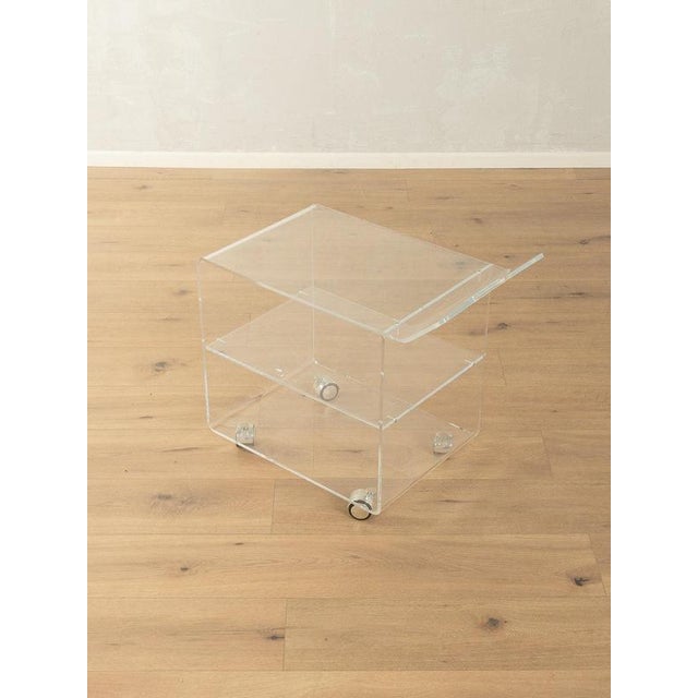 Acrylic Side Table, 1960s For Sale - Image 6 of 9