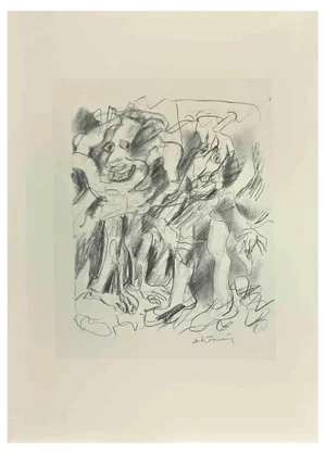 Willem De Kooning, Untitled, 1985, Offset Lithograph