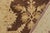 Tan Boho Chic Ziegler 1990's Brown/Tan Wool Runner Rug- 2'6'' X 9'8'' For Sale - Image 8 of 10