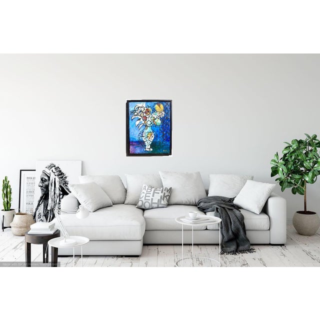 Martha Holden Abstract Flowers For Sale - Image 4 of 6