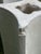 Vintage 30” Sculptural White Plaster Pedestals, a Pair For Sale - Image 10 of 12