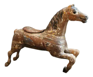 Large 19th Century Parker American Carousel Horse