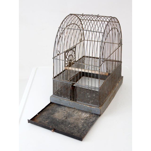 Antique Crown Birdcage For Sale - Image 13 of 14