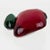 Plastic Kaso Red Apple Acrylic Lucite Clip Earrings For Sale - Image 7 of 7