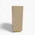 Mid 20th Century Lane Postmodern Five-Drawer Tallboy Dresser in Beige Lacquer, Glass For Sale In Los Angeles - Image 6 of 13