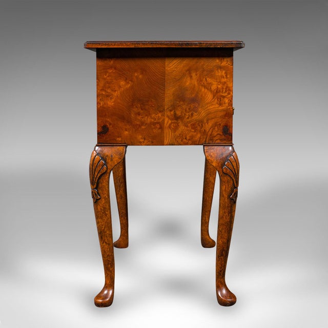 Late 20th Century 1980's Vintage Georgian Revival Side Table For Sale - Image 5 of 12