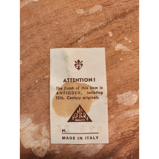 Hollywood Regency 1960s Italian Florentine Gilded Nesting Table Set For Sale - Image 3 of 8