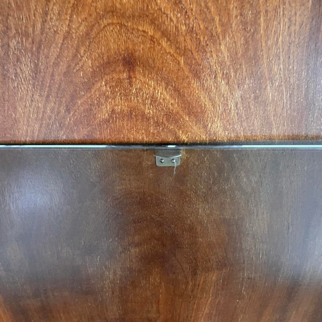 Art Deco Italian Display Cabinet in Wood and Glass, 1930s For Sale - Image 12 of 18