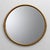 1970s Hollywood Regency Round Wall Mirror in a Brass Frame, 1970s For Sale - Image 5 of 6