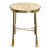Vintage French Maison Jansen Steel Side Table For Sale